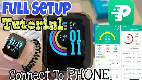 FitPro Full Tutorial | How To SetUp FitPro BRACELET Smart Watch D20Pro Connect To Phone