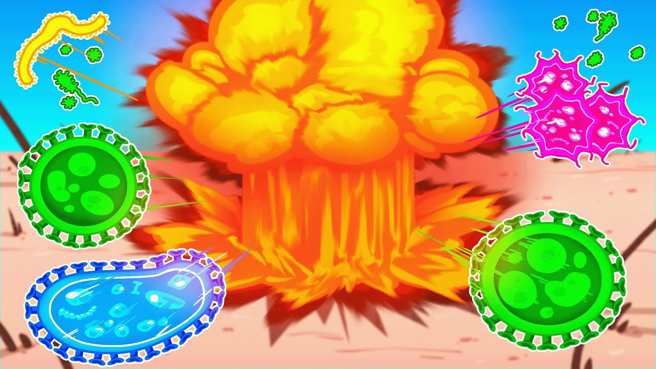 I used NUCLEAR WEAPONS at a cellular level to beat viruses!