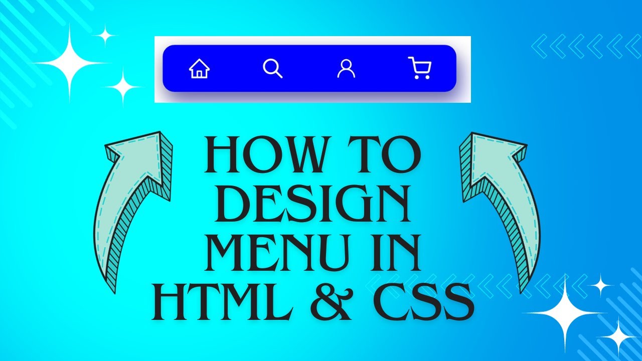 Menu in HTML & CSS only #programming #html #css | SiteFul - YouTube