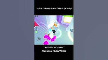Day 6 of checking my mailbox until huge || Pet Simulator X