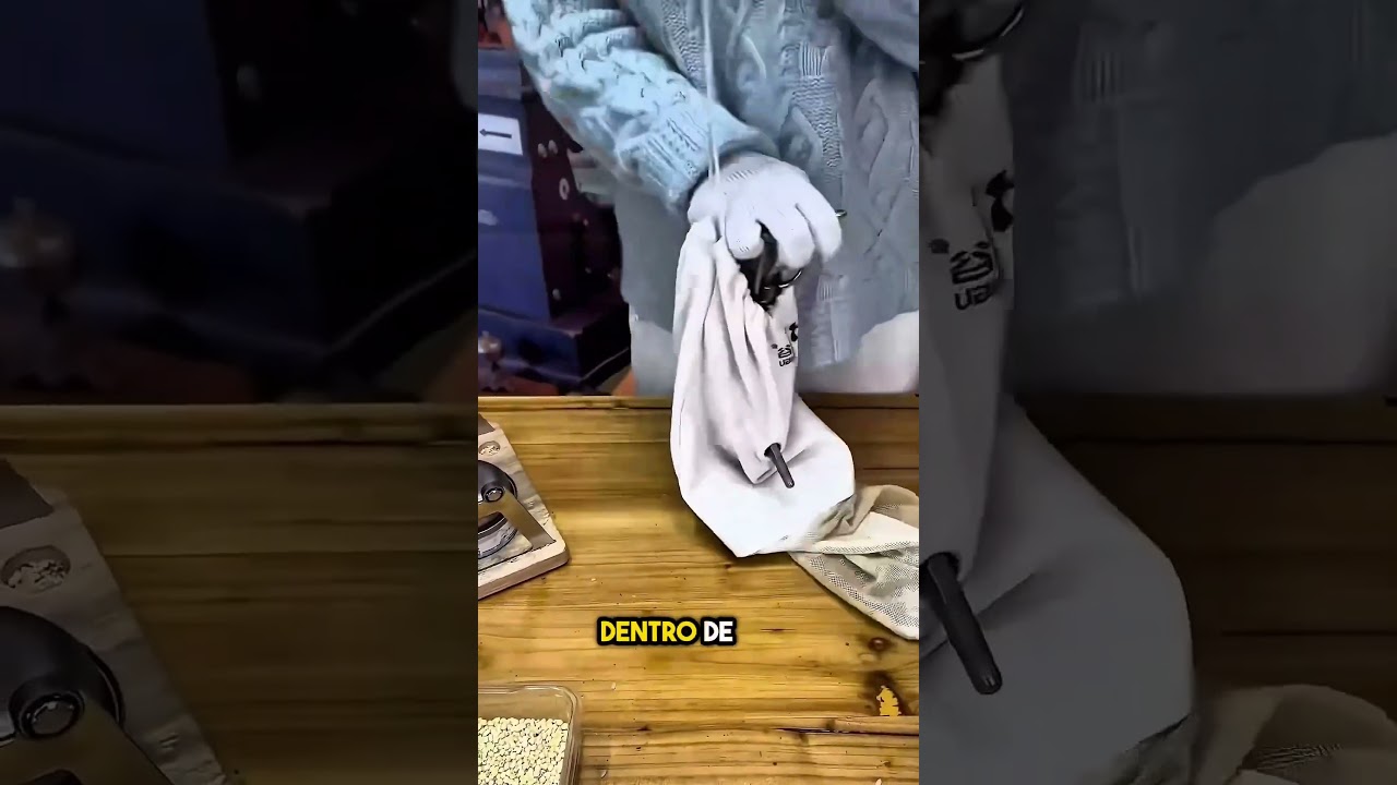 Extraña máquina china hace arroz inflado