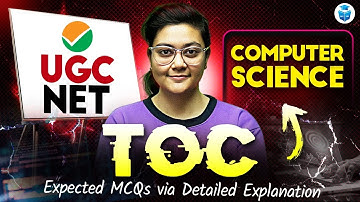 UGC NET CS 2025: Theory of Computation Important MCQs | Aditi Mam