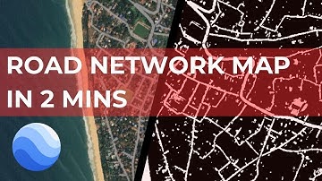 How to make road network map in just 2mins !!