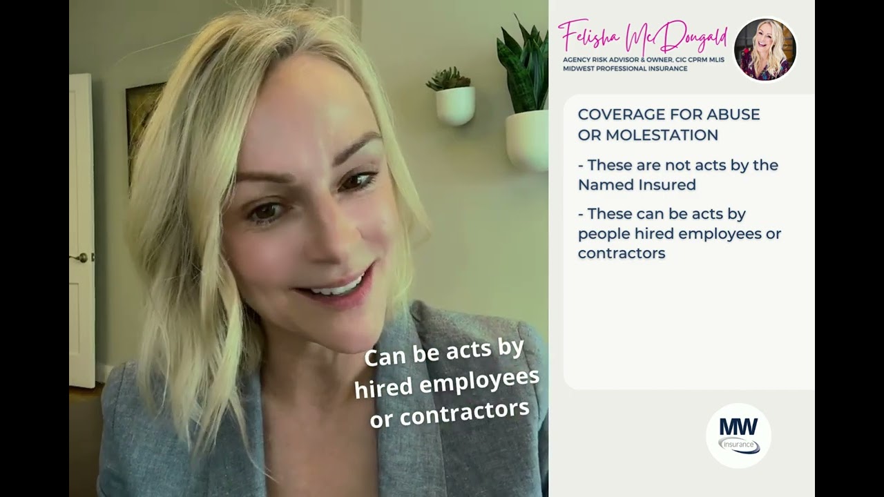 Coverage for Abuse or Molestation [Know Your Insurance]