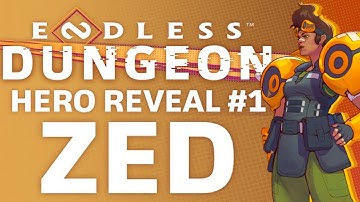 Endless Dungeon Hero Reveal 1 ZED Mercenary & Metalhead