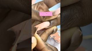 HAD to stop and rethink about my WHOLE CARRIER PATH #begginernailtech #nails #nailart #nailtech