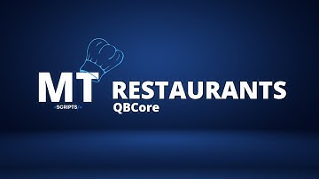 [QBCore] MT Restaurants, full configurable restaurants script for Fivem