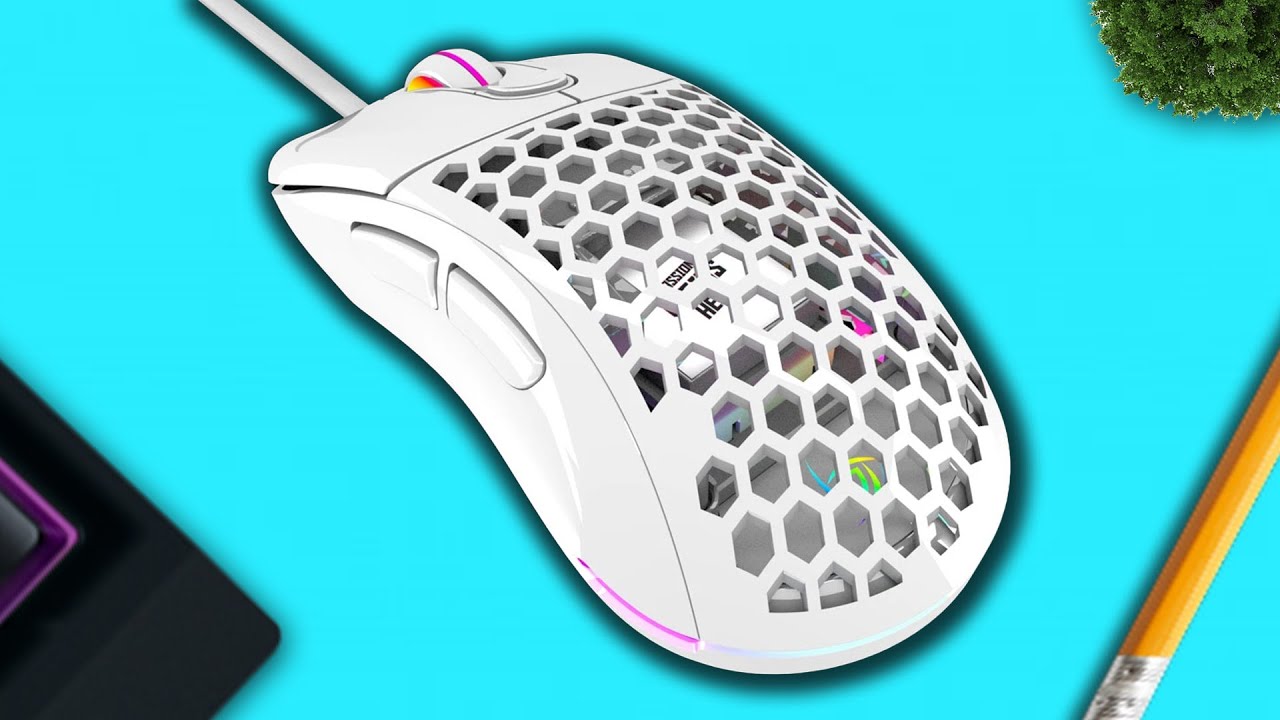 Mouse GAMER Aquila Air ¿Lo vale? $50 (Tiene hoyitos) -  Review Español