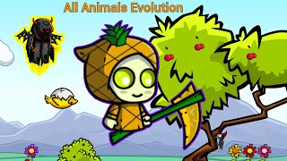 All Animals Evolution And Pineapple Reaper Kills Boss Players (EvoWorld.io) screenshot 2