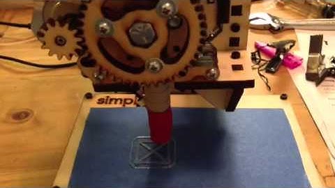 PrintrBot Simple - 3D Printer - 1st test