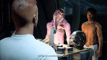 Mass Effect Andromeda - Liam and Jaal Get Naked