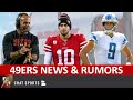 49ers Rumors & News: Robert Saleh To Lions? Matt Stafford Over Jimmy G? + 49ers Playing In Arizona