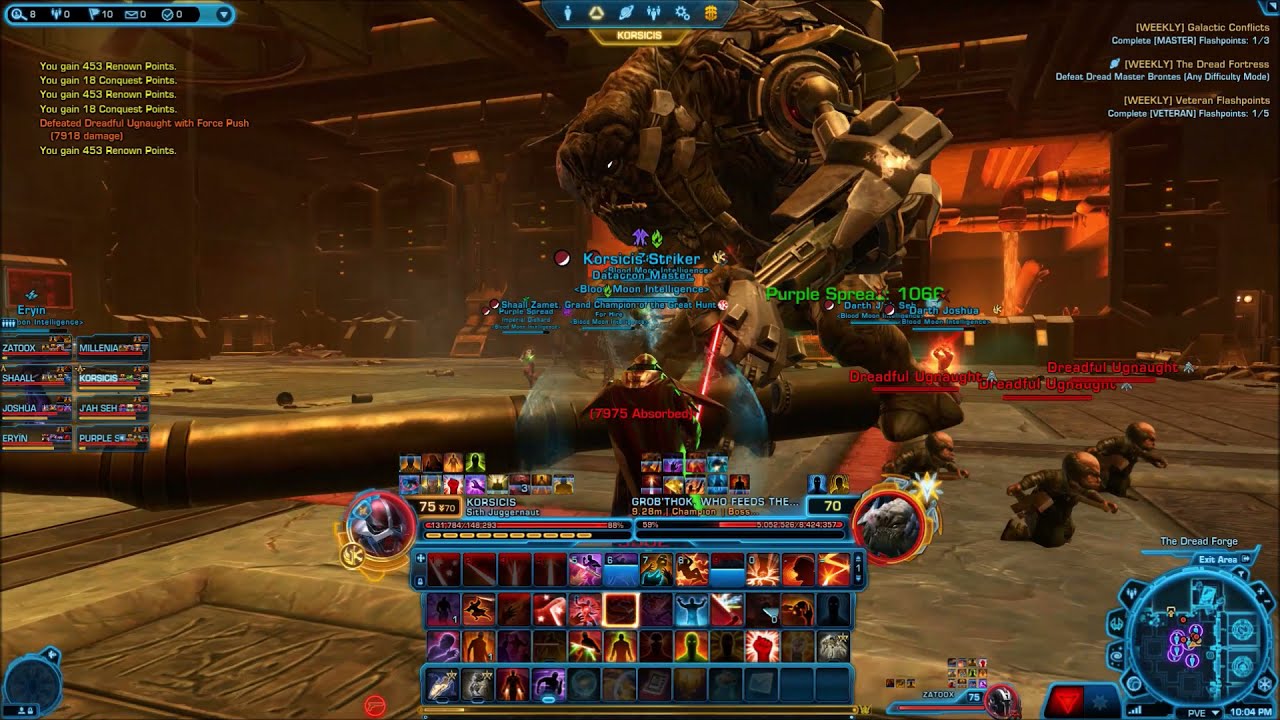 SWTOR: Blood Moon Intelligence: Dread Fortress (SM 8 man)