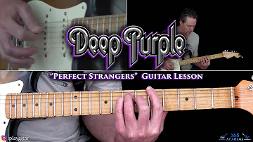 Deep Purple - Perfect Strangers Guitar Lesson