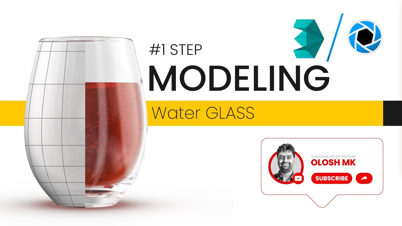 Water Glass Model and Render (বাংলা টিউটোরিয়াল) - YouTube