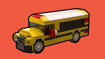 LEGO School Bus MOC