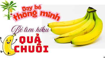 Bé Tìm Hiểu Quả Chuối | Dạy Bé Thông Minh | Thơ Cho Bé | Giáo Dục Trẻ Em