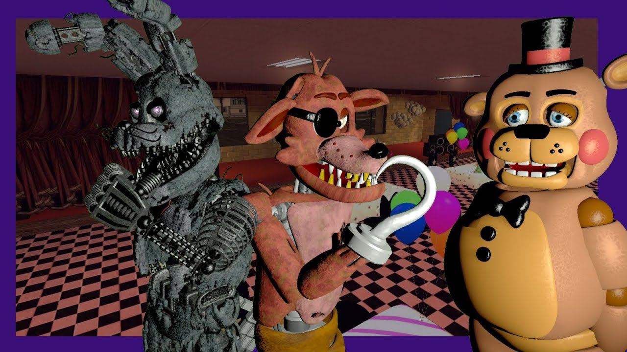 Gmod Fnaf | the nightmares attack part11 (fan made)￼￼￼