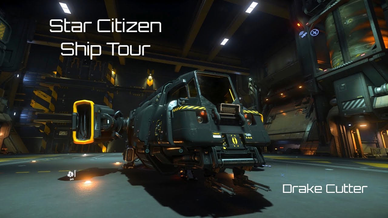 Star Citizen Ship Tour: Drake Interplanetary Cutter - YouTube