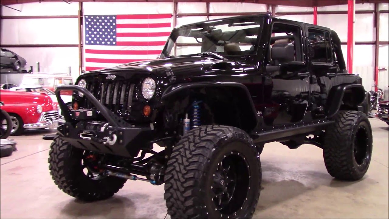 2011 Jeep Wrangler Unlimited Black - YouTube