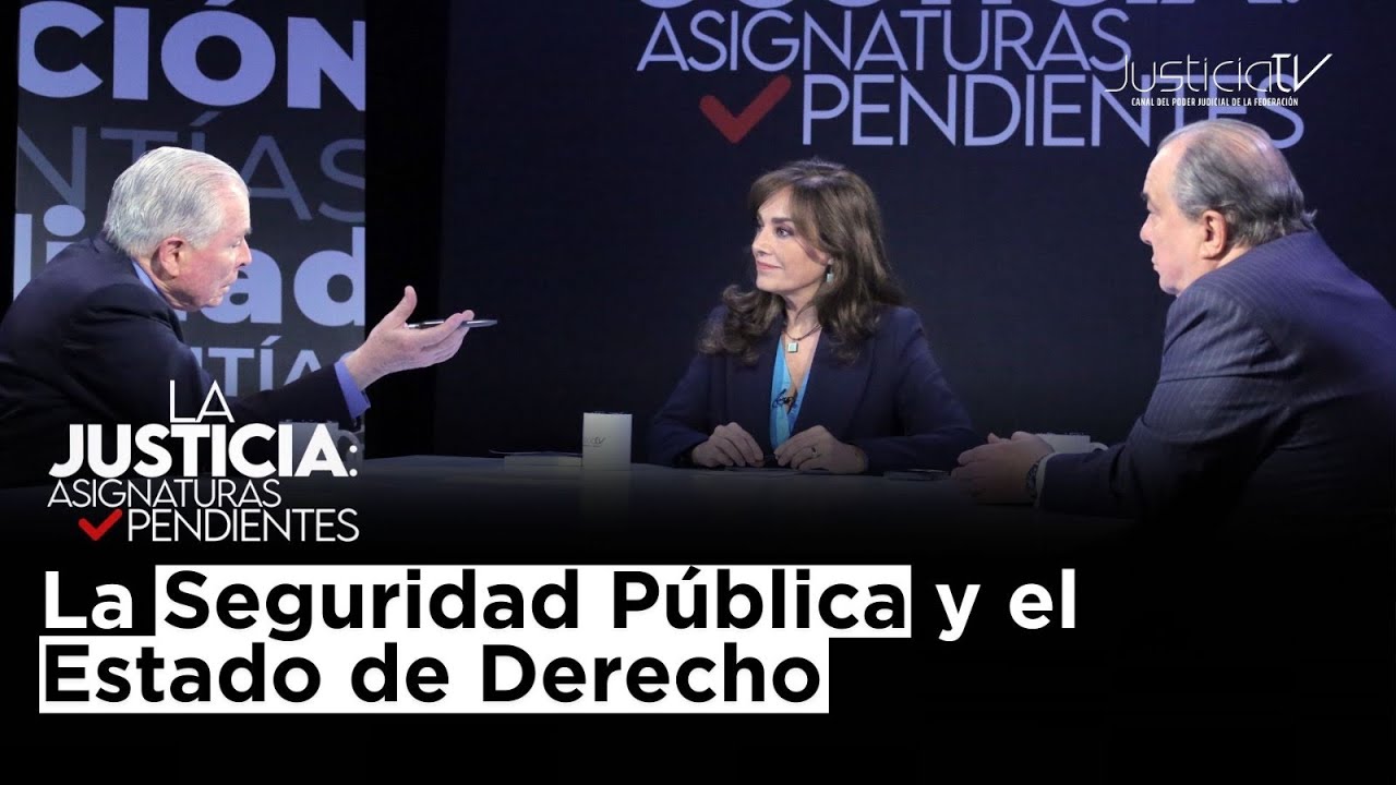 La justicia: Asignaturas pendientes | La Seguridad Pública y el Estado de Derecho