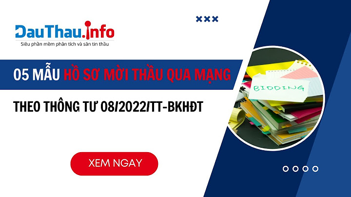 Hồ sơ mời thâfu kiểm toán theo thông tư nào