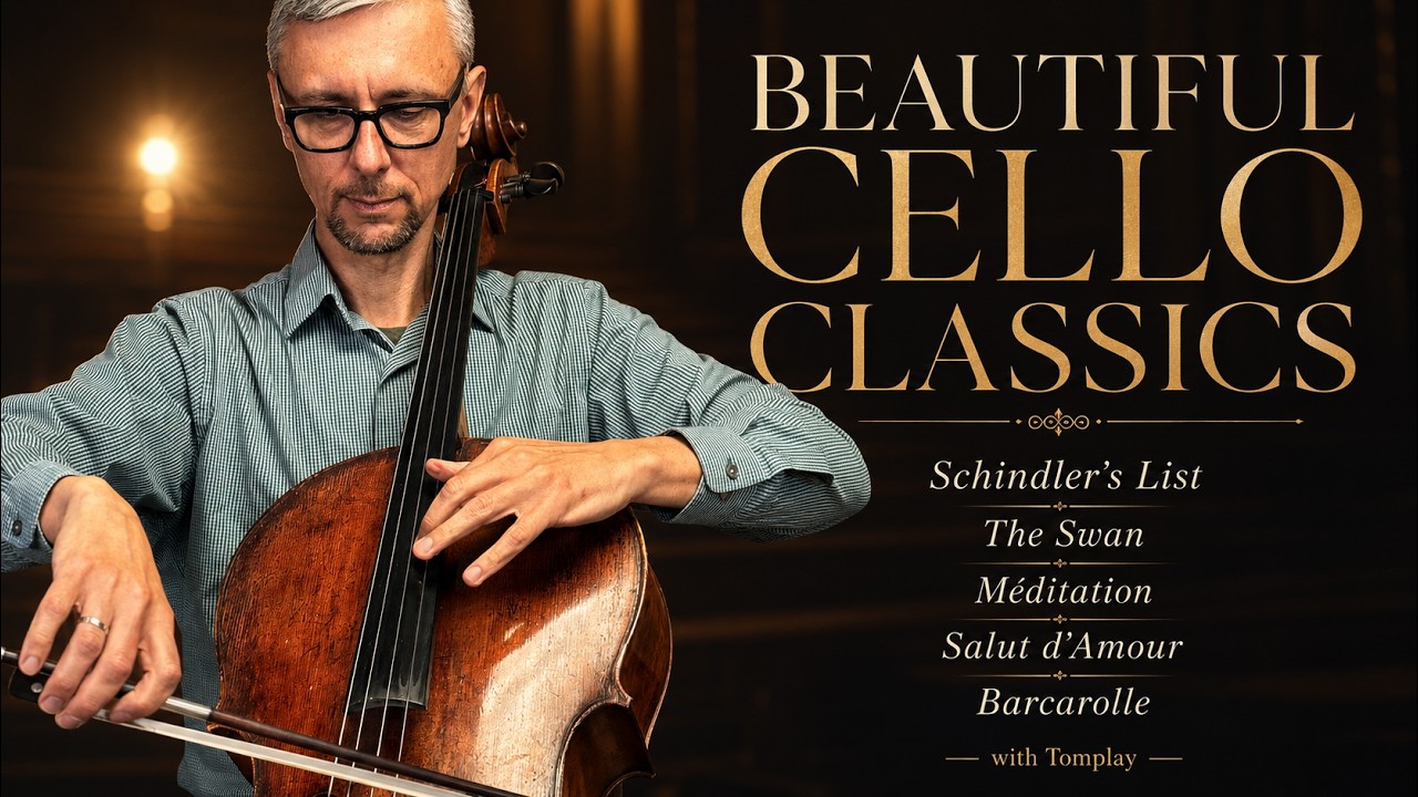 Relaxing Cello Classics with Tomplay | Schindler’s List, The Swan, Méditation