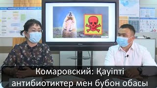 Комаровский: қауіпті антибиотиктер мен БУБОН обасы