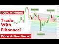 Fibonacci retracement channel trading strategy  price action secret 