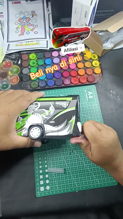 Basuri bus miniature modification #funny #basuricar #basuri #bus