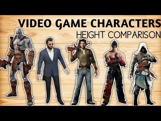 Every Mortal Kombat Character - Height Comparison (MK1-MK11) 