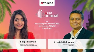 Insights from Aveekshith Bushan at ETStudios during ETCIO Annual Conclave 2024