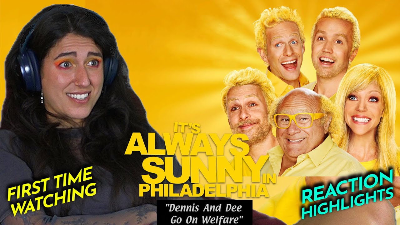 James loving IT'S ALWAYS SUNNY IN PHILADELPHIA 2x3 "Dennis and Dee Go on Welfare" (2006) TV reaction