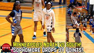 Minneapolis South vs Minneapolis North Was Wild! Jumair Wright Drops 39!