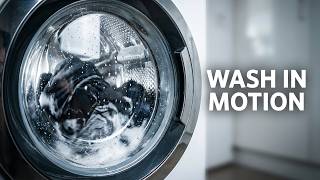 Washing Machine Cycle - Gym Clothes In Samsung Front Loader (1 Hour)