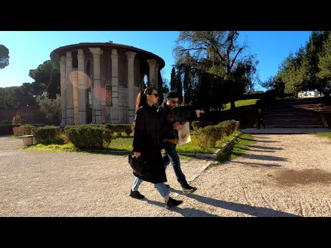Virtual Tour Foro Boario - Arco di Tito [Sub ENG & ITA] Rome, ITALY [4K 50fps] Dec 2021 - Slow TV