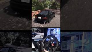 FH6 Cherry blossom BMW M3 Steering Wheel Gameplay H Shifter Logitech G29 Forza Horizon 6 #shorts