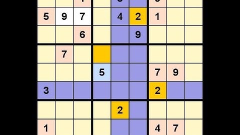 How to Solve New York Times Sudoku Hard June 4, 2019