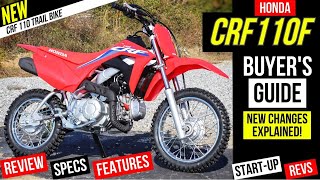 New Honda CRF110F Review: Specs, Changes Explained, Features   More! | CRF 110 Dirt Bike