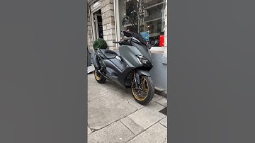 TMAX TECH KAMO🐊TURBO🚀Fully modified 🦾 تم تعديله بالكامل 🔩 #tmax #yamaha #tmax560 #tmaxturbo #tmax