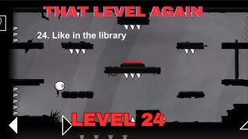 That Level Again Level 24 Walkthrough LIKE IN THE LIBRARY TUTORIAL THAT LEVEL AGAIN SOLUTION