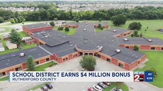 Rutherford County School District earns $4 million bonus