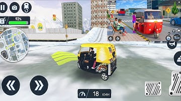 Indian Tuk Tuk Auto Rickshaw Driving - Car Taxi Games - Gaming - Ios/Android Gameplays