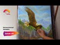 Melukis Burung elang | Painting Timelapse | Episode 102 | Demo