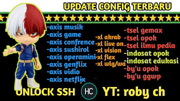 update config http custom all operator no lemot,cepat konek [ 20 JUN ]