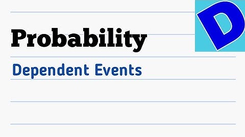 Probability. Dependent Events #dineshnayalclasses