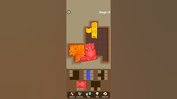 Puzzle Cats Stage 15 @GameOptionChannel #puzzlegame #gameplay #catpuzzle #tiger #game