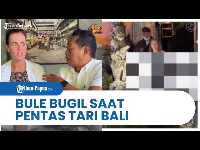 Viral Bule Bugil saat Pementasan Tari Bali, Naik ke Panggung dan Lakukan Namaste