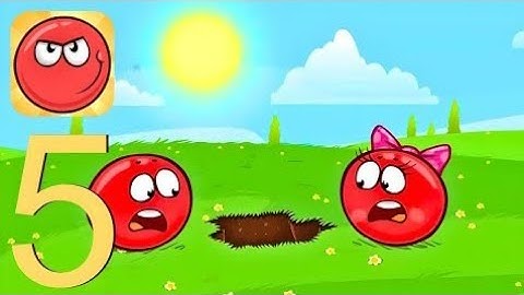 Red Ball 4 _ Gameplay Walkthrough : 63 Level (iOS, Android)