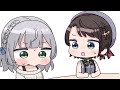 【手描き】推しのスバルを目の前にし、何も喋れなくなるノエル【白銀ノエル/大空スバル/ホロライブ切り抜き】【切り抜き漫画】